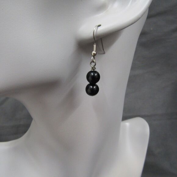 Dangle Drop Earring Womens Fashion Silver Tone Colorfull Boho Chic - Picture 4 of 6